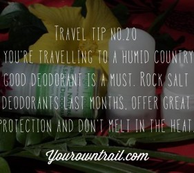 Yourowntrail Travel Tips No 20