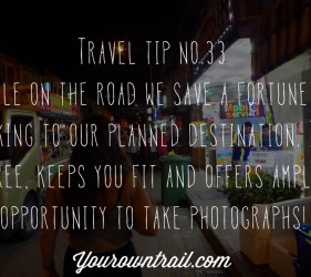 Yourowntrail Travel Tips No 33