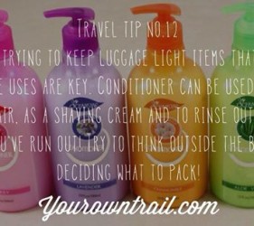 Yourowntrail Travel Tips No 12