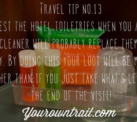 Yourowntrail Travel Tips No 13
